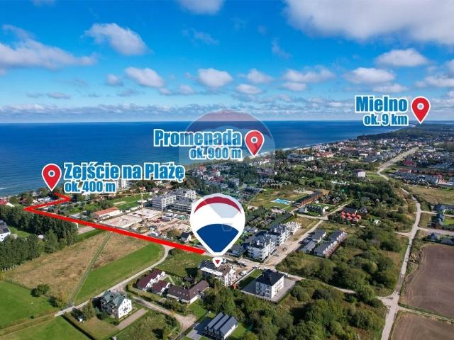 Nowoczesny apartament 2 pok. z balkonem blisko plaży polecam