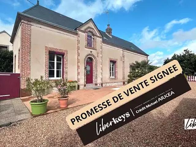 Sargé sur Braye 41170 Achat / Vente maison 5 pièces t5 terrasse cave