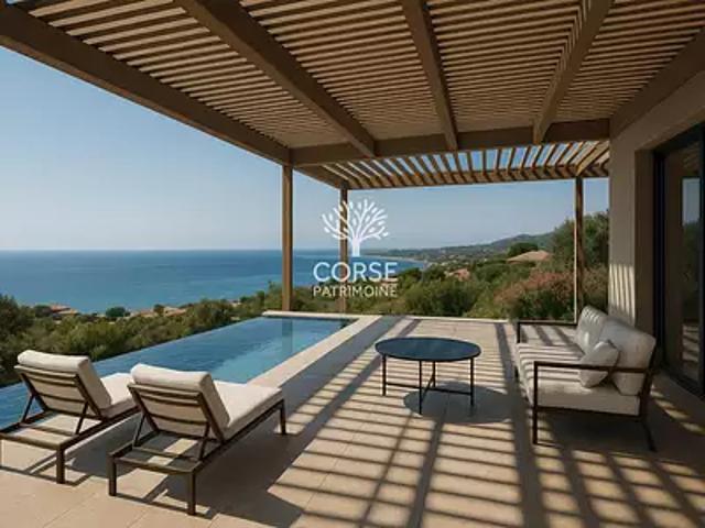 Sari Solenzara 20145 Achat / Vente maison 5 pièces t5 piscine terrasse