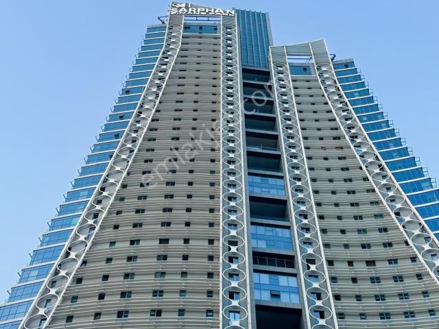 Sarphan Finans Park'ta Deniz Manzaralı Full + Full Eşyalı 1+0