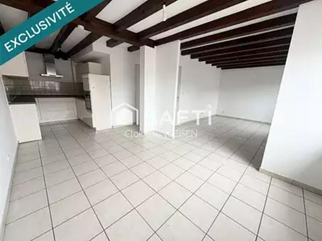 Sarralbe 57430 Achat / Vente appartement 4 pièces t4