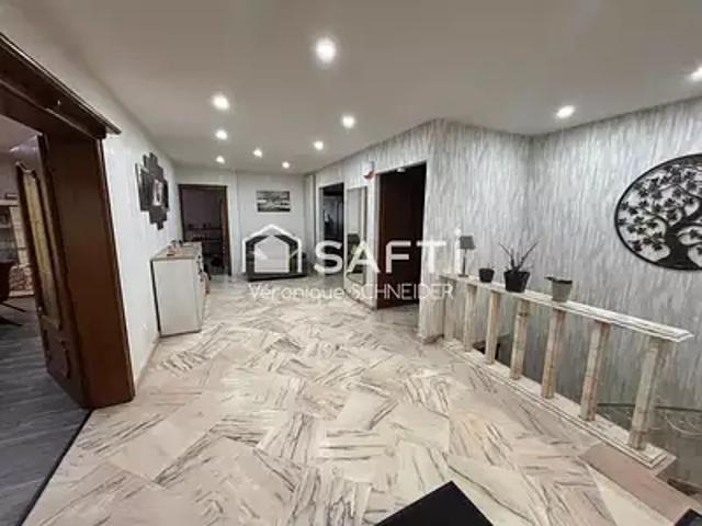 Sarralbe 57430 Achat / Vente maison 7 pièces t7 terrasse balcon
