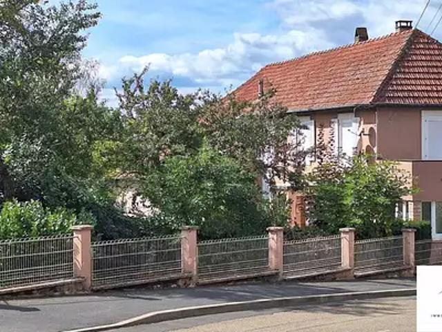 Sarrebourg 57400 Achat / Vente maison 4 pièces t4 terrasse parking