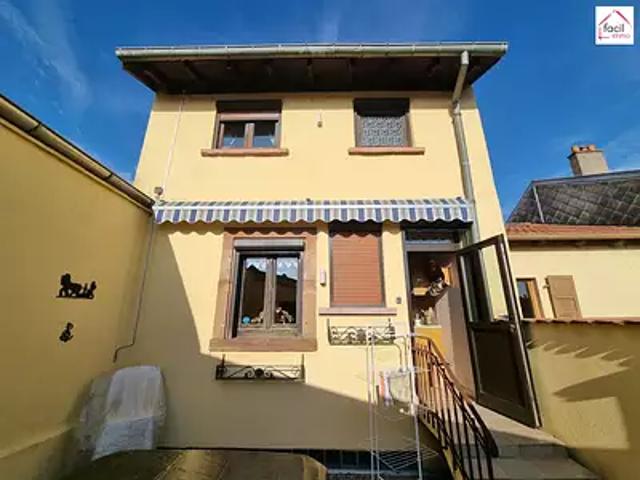 Sarrebourg 57400 Achat / Vente maison 5 pièces t5 terrasse