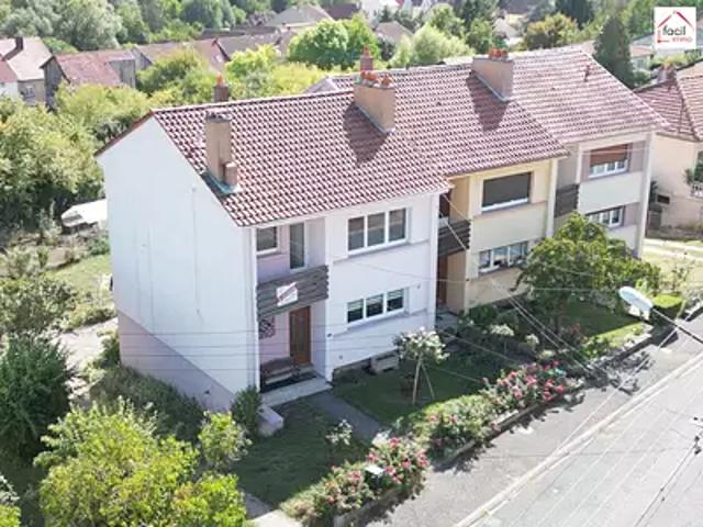 Sarrebourg 57400 Achat / Vente maison 6 pièces t6 parking garage