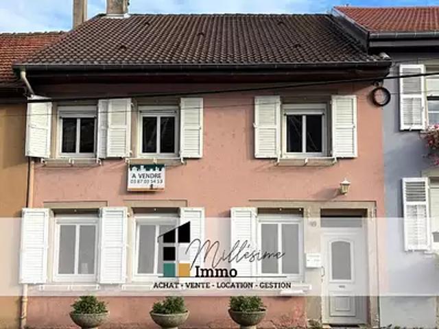 Sarrebourg 57400 Achat / Vente maison 7 pièces t7 terrasse