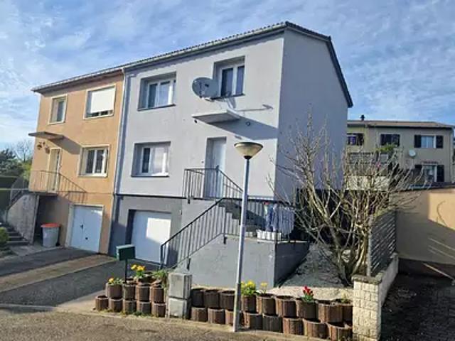 Sarreguemines 57200 Achat / Vente maison 4 pièces t4 jardin terrasse
