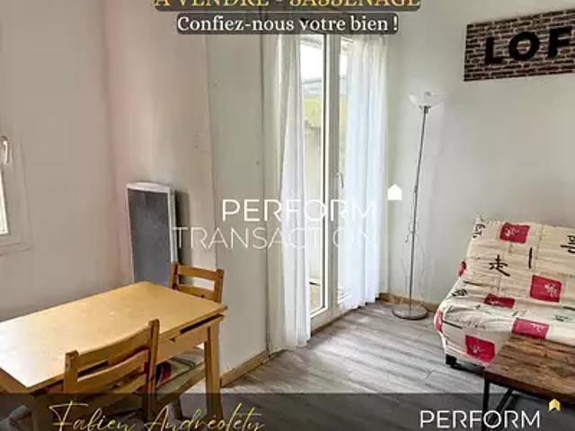 Sassenage 38360 Achat / Vente appartement 1 pièce t1