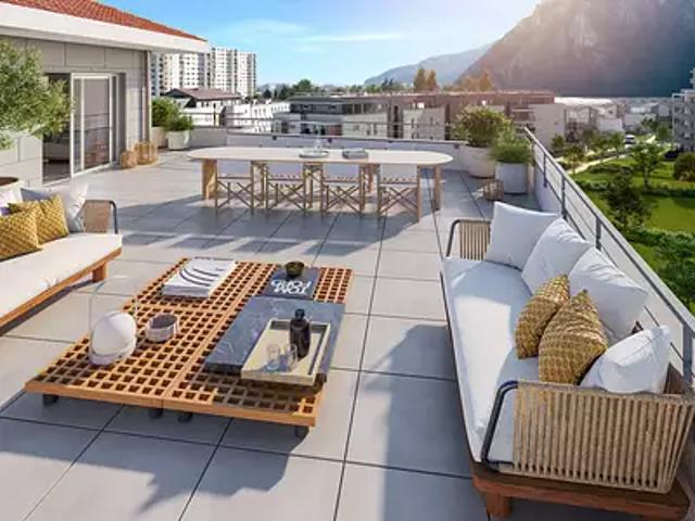 Sassenage 38360 Achat / Vente appartement neuf 4 pièces t4