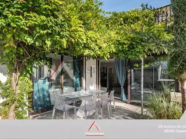 Sassenage 38360 Achat / Vente maison 5 pièces t5 jardin