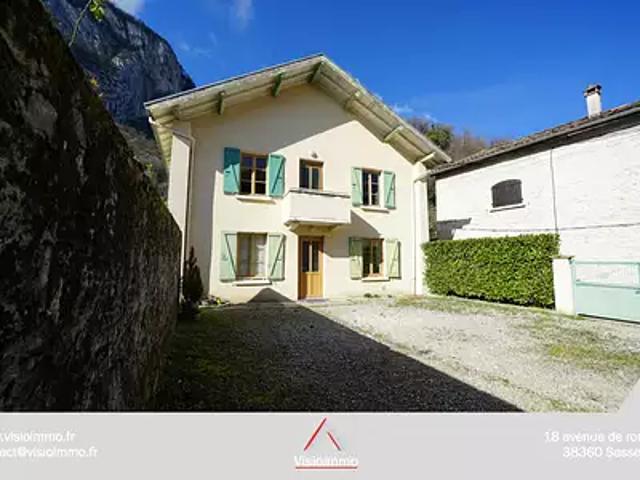 Sassenage 38360 Achat / Vente maison 5 pièces t5