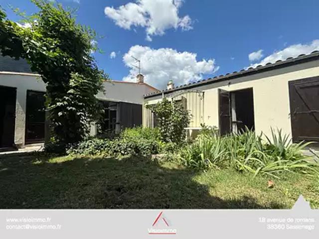 Sassenage 38360 Achat / Vente maison 6 pièces t6 jardin