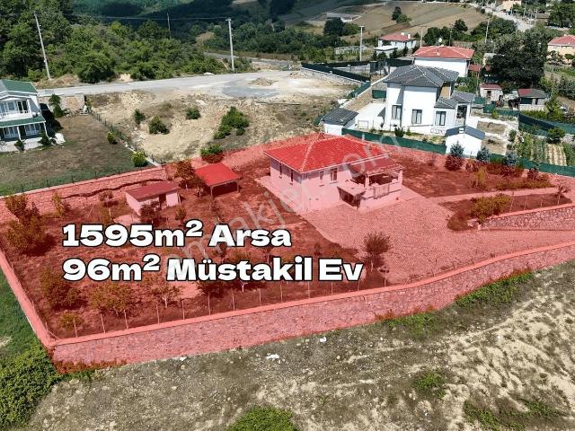 Satılık 1595m² Arsa Üzerinde 3+1 96m² Müstakil Ev Ve Bahçesi