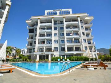 Satılık 2+1 Eşyalı Sıfır Özel Bahçeli Daire Alanya Nova Garden