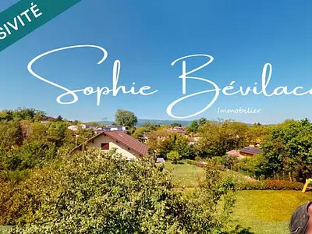 Sathonay Village 69580 Achat / Vente maison 6 pièces t6 terrasse balcon