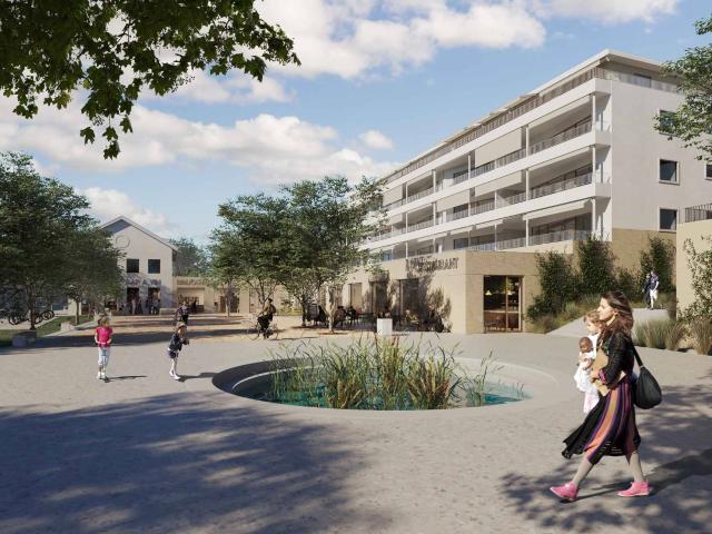 Satigny Neues zeitgenössisches und nachhaltiges Viertel