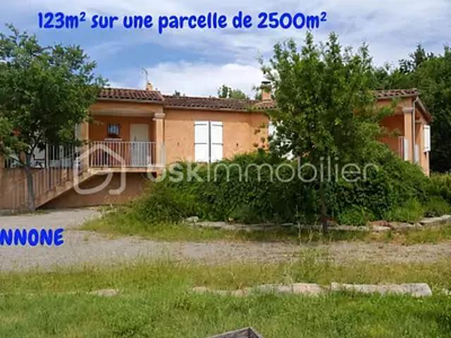 Sauve 30610 Achat / Vente maison 5 pièces t5 piscine terrasse