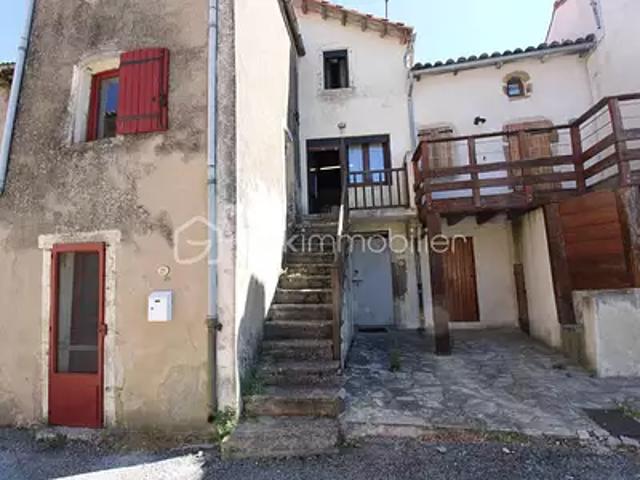 Sauclières 12230 Achat / Vente maison 3 pièces t3 terrasse cave