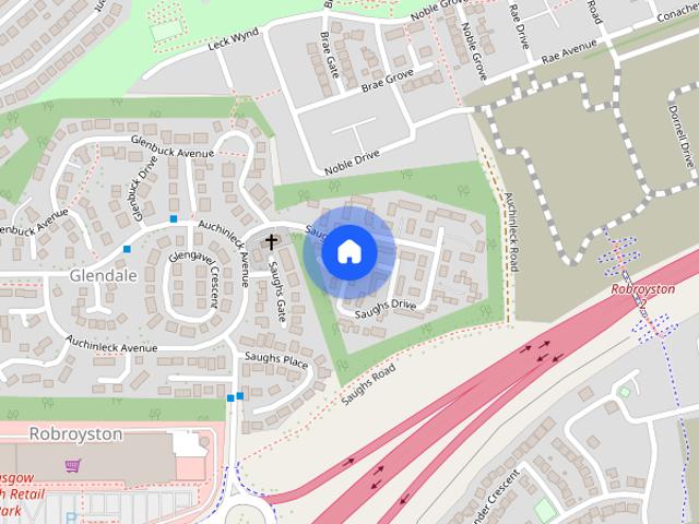 Saughs Drive, Glasgow, Glasgow City