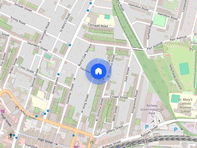 Saunders Street, Gillingham, Kent, ME7