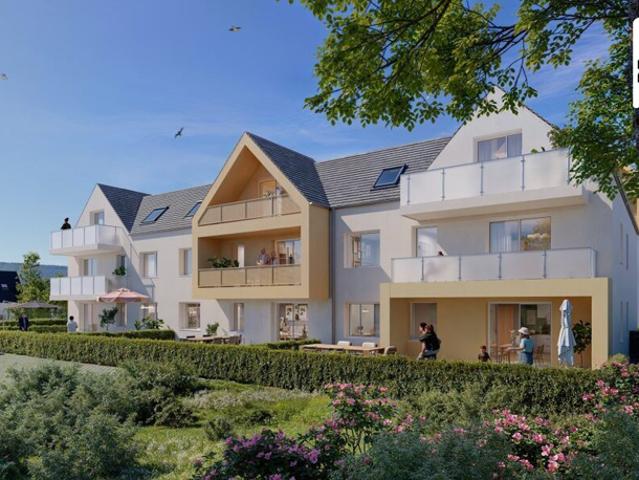 SAVERNE 67700, APPARTEMENT ALCÔVE, 3 PIÈCES, JARDIN PRIVATIF