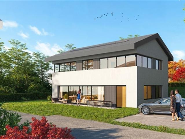 Savigny VD – Zwei moderne Villen auf einem wunderschönen Grundstück von 2 000 m² eine verkauft