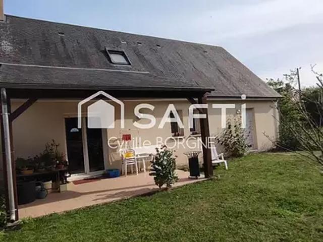Savigné sur Lathan 37340 Achat / Vente maison 5 pièces t5 terrasse parking