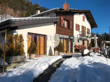 Savièse, Rustikales Chalet mit herrlicher Aussicht Beschäftigte Leibrente
