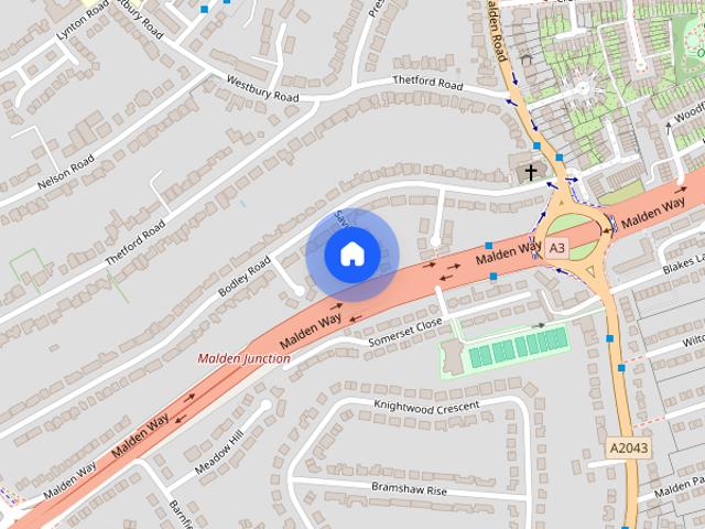 Savile Close, Surrey, KT3, New Malden, KT3