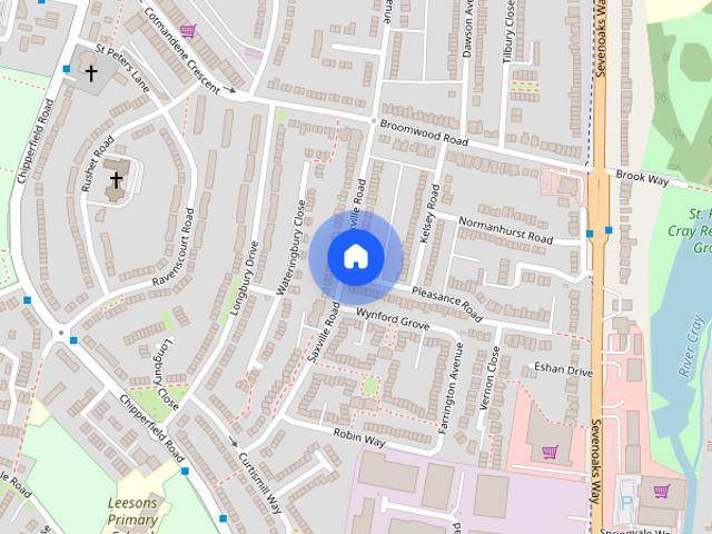 Saxville Road, Orpington, Kent, BR5 3AN