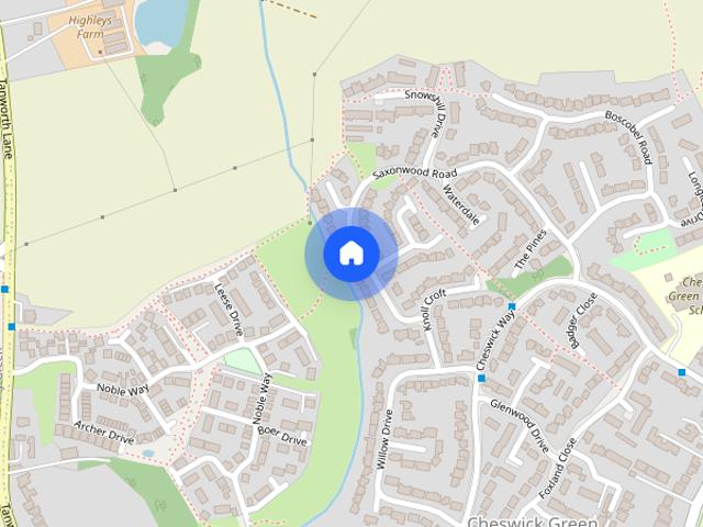 Saxon Wood Road, Cheswick Green, Solihull B90 4JN