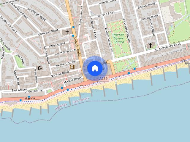 Saxon Street, St. Leonards On Sea, TN37