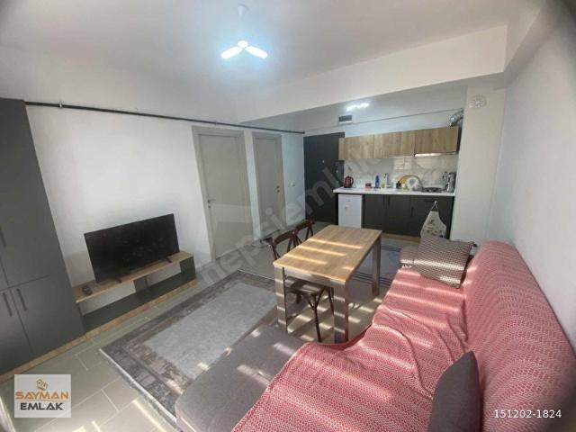SAYMAN'DAN AS PORT YAŞAM MERKEZİ EŞYALI LÜKS 1+1 KİRALIK DAİRE