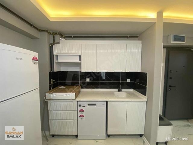 SAYMAN'DAN ŞEHİR HASTANESİNE YAKIN KİRALIK EŞYALI 1+1 LÜKS DAİRE