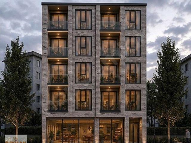 SAYMAN'DAN MEYDAN'DA CADDE ÜSTÜ SATILIK SIFIR LÜKS 1+1 DAİRE