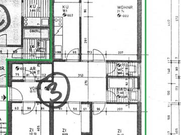 Sbg. Herrnau 4 Zimmer Wohnung mit Loggia in ruhiger Lage