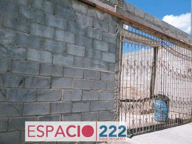 SE VENDE TERRENO CON CONSTRUCCIÓN OBRA NEGRA EN COLONIA VILLA $ SOLO CONTADO