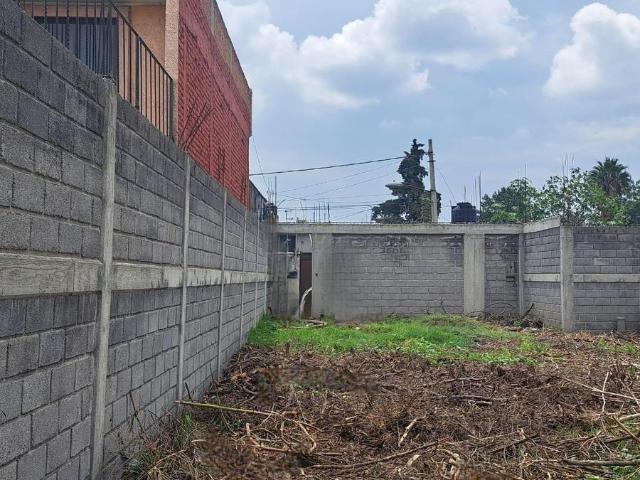 Se vende terreno En Barrio San Agust?n, San Juan Ixtayopan, Tl?huac, Oportunidad bardeado