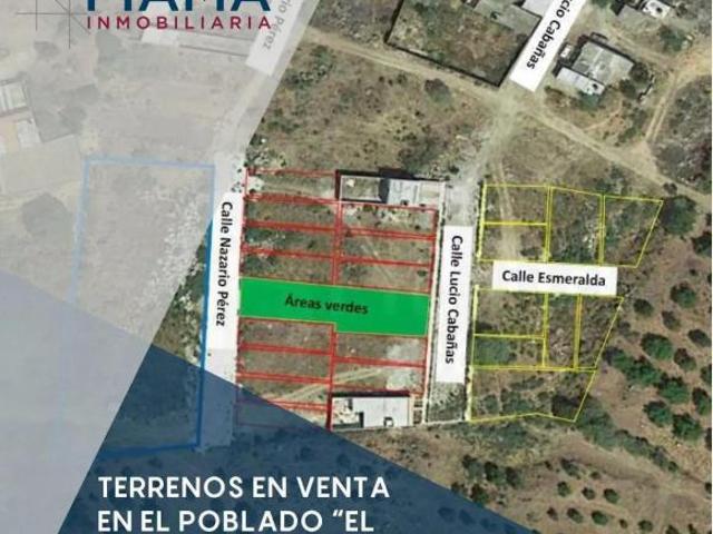 SE VENDE TERRENO EN EL AGUACATE $4,000X m2
