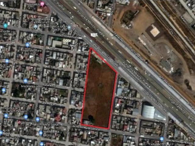 SE VENDE TERRENO EN LATERAL DE LA AUTOPISTA M?XICO PUEBLA KM 28