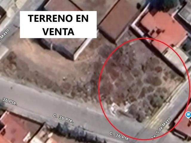 SE VENDE TERRENO HABITACIONAL EN ESQUINA EN CHOLULA, ZONA PLAZA SAN DIEGO PUEBLA
