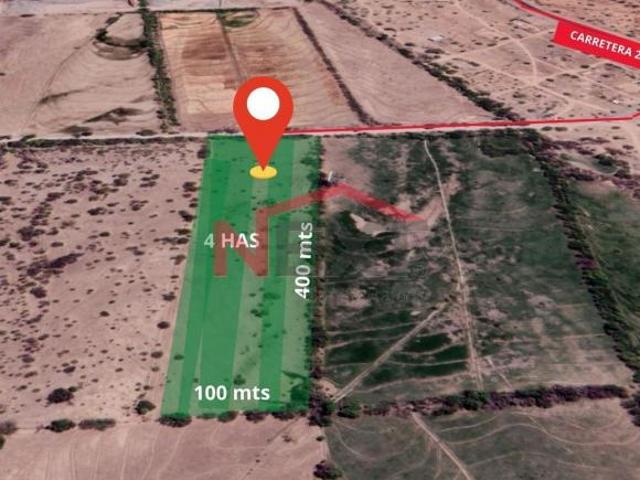 SE VENDE TERRENO SOBRE CARRETERA 26 A UNOS METROS DEL PARQUE INDUSTRIAL Y BLVD QUIROGA