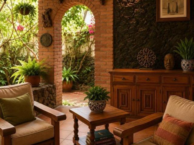 SE VENDE CASA CON JARDIN ARBOLADO ROMERO DE TERREROS COYOACAN