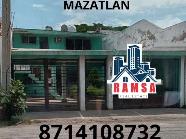 SE VENDE CASA EN MAZATLÁN SINALOA