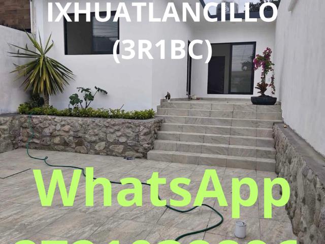 ?SE VENDE CASA EN LOS OLIVOS, IXHUATLANCILLO 3R1Bc