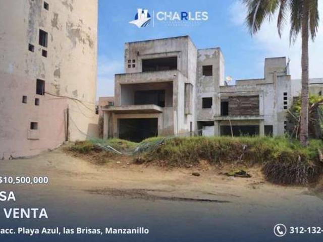 SE VENDE CASA FRENTE A PLAYA EN MANZANILLO COLIMA