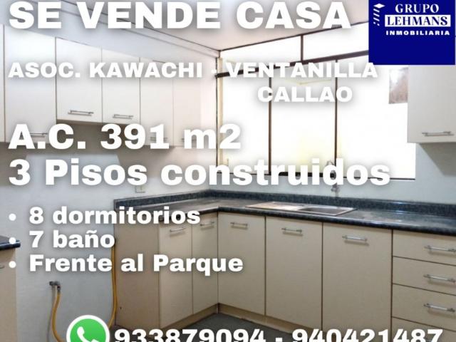 Se vende casa Kawachi Pachacutec Ventanilla 3 pisos