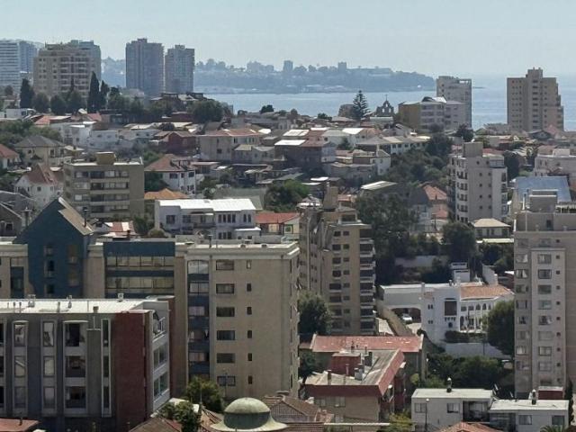 Se vende depto con vista al mar, viña del mar