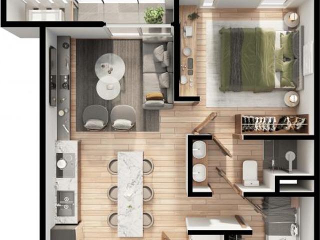 SE VENDE DEPARTAMENTO AMUEBLADO EN DESARROLLO ALBORA, MEXICALI,B.C 4