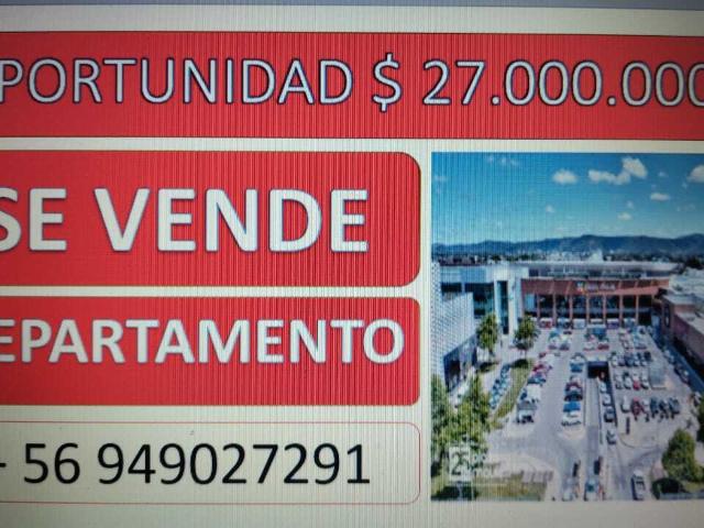 SE VENDE DEPARTAMENTO, POB. SAN. LUIS, TALCA